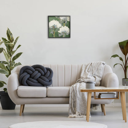 Abstract Flower Buds Framed Art