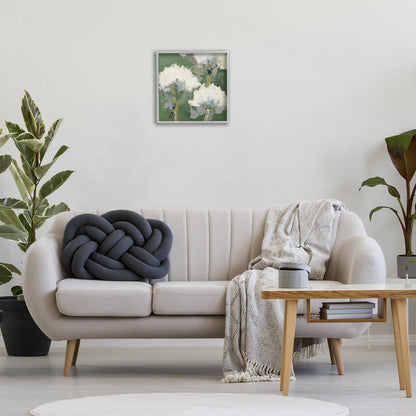 Abstract Flower Buds Framed Art