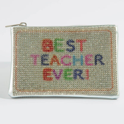 Best Teacher Ever Pave Coin Purse