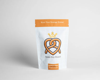 Cinnamon Sugar pretzels 4oz snack