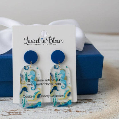 Under the Sea Harbor Drop Earrings