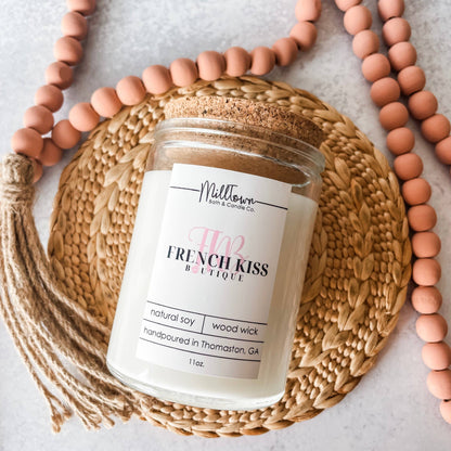 This Is Home Soy Candle-100% Natural Soy Wax | Wooden-Wick Candles | Clean-Burning & Long-Lasting