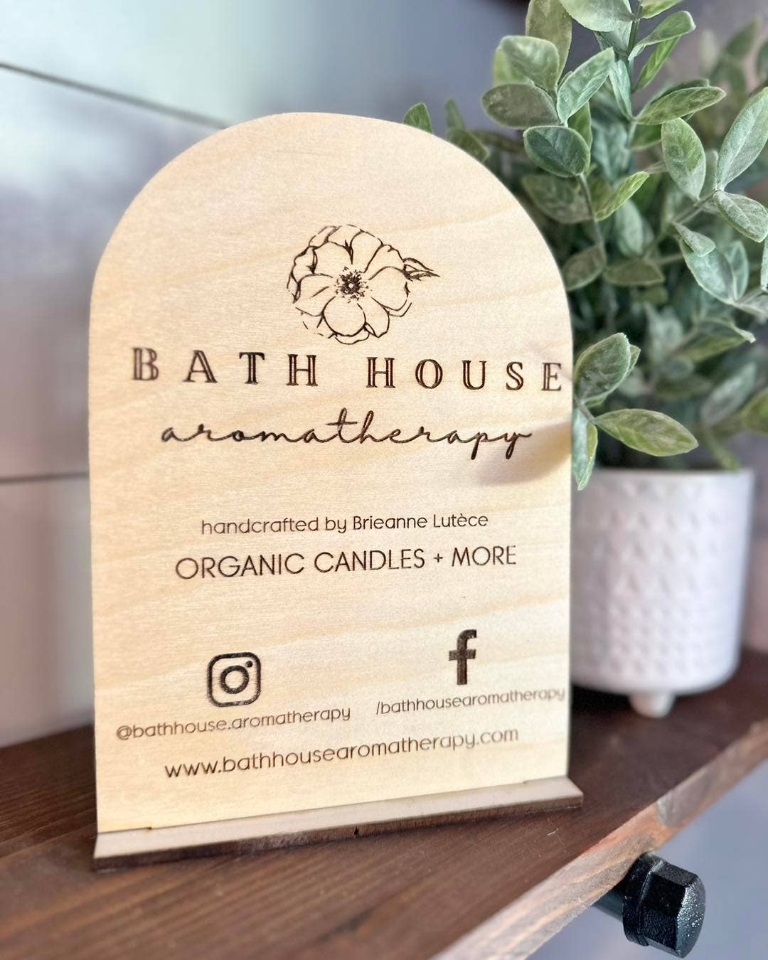 Let's get social - Social Media Board for Checkout Stand