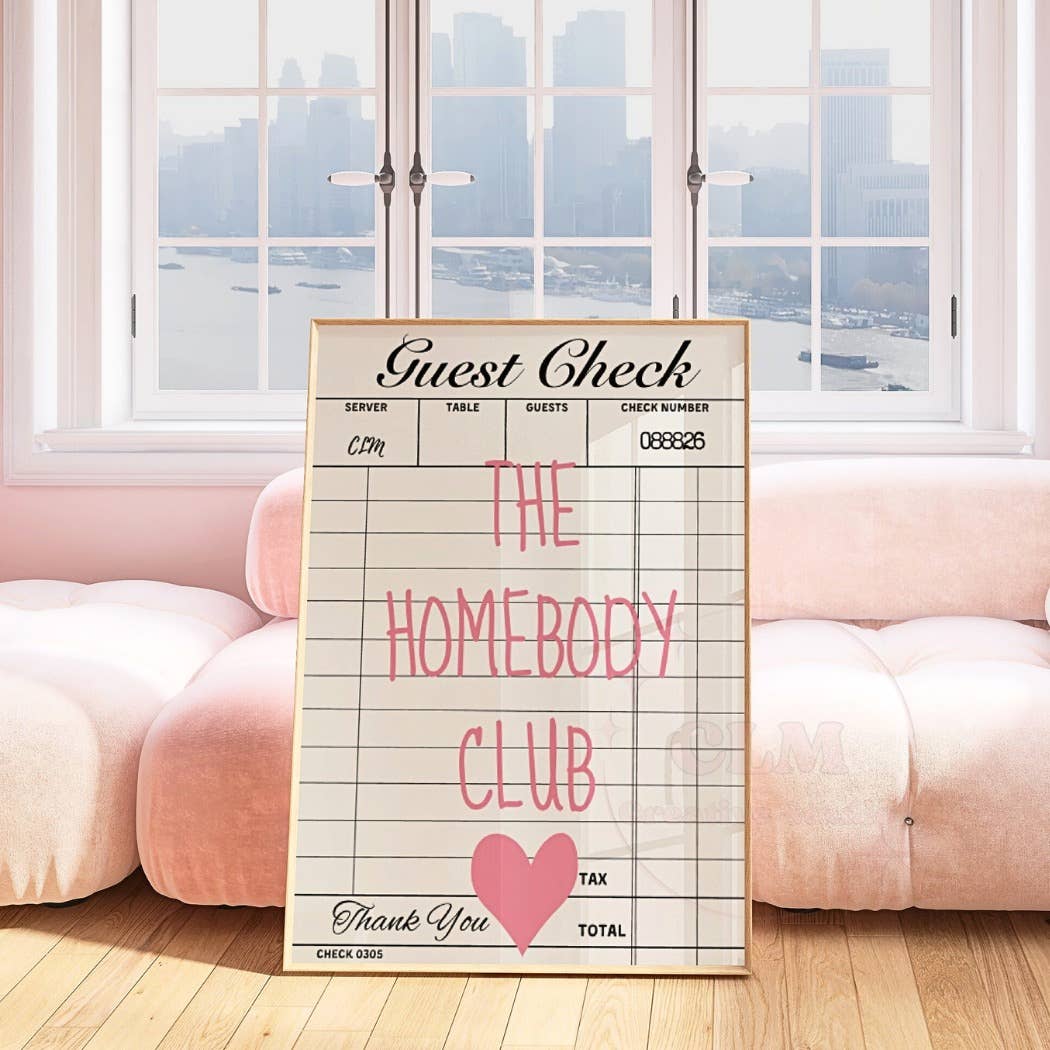 The Homebody Club Wall Art Prints (Copy)