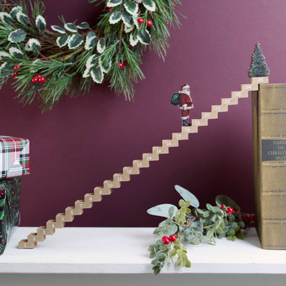 Santa Stairs Sitter Countdown