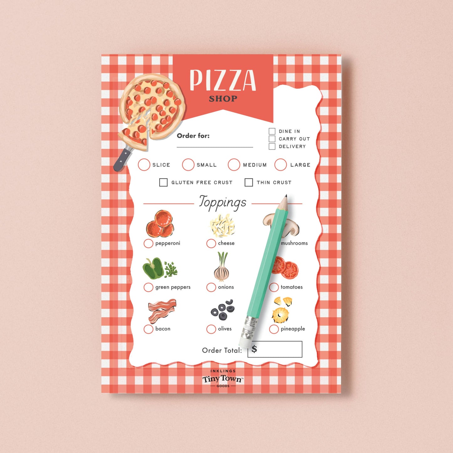 Inklings Tiny Town™ Play Notepad - Pizza Shop