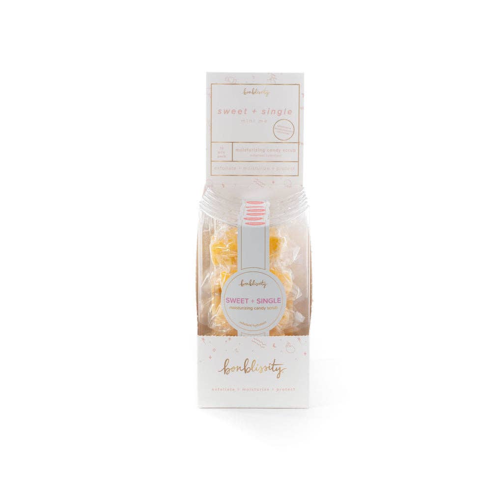 Case of Mini-Me Sugar Cube Candy Scrub - Mango Sorbet (MSRP $12)
