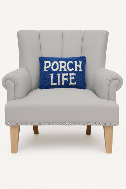 Porch Life Hook Pillow