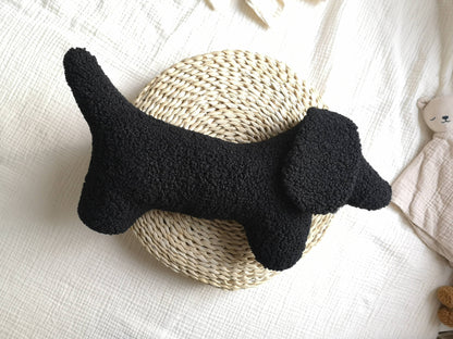 Dachshund Dog Plush Throw Pillow - 5 colors