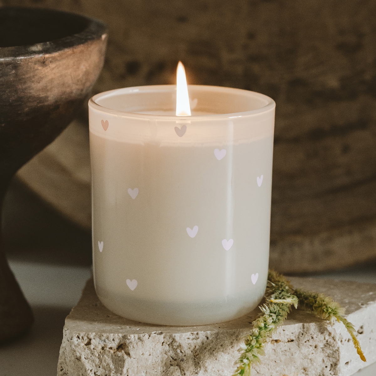 All Over Hearts 12 oz Soy Candle - Valentine's Day