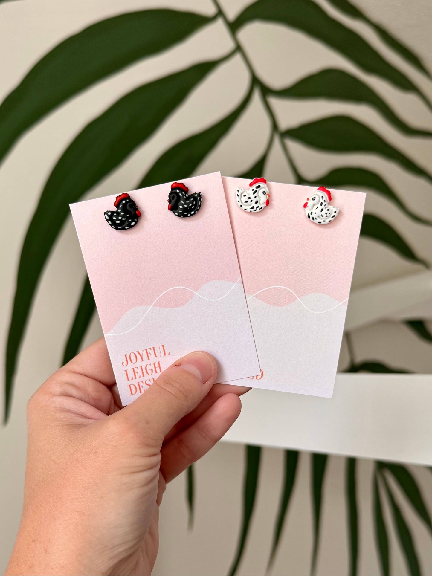 Spotted Chicken Studs