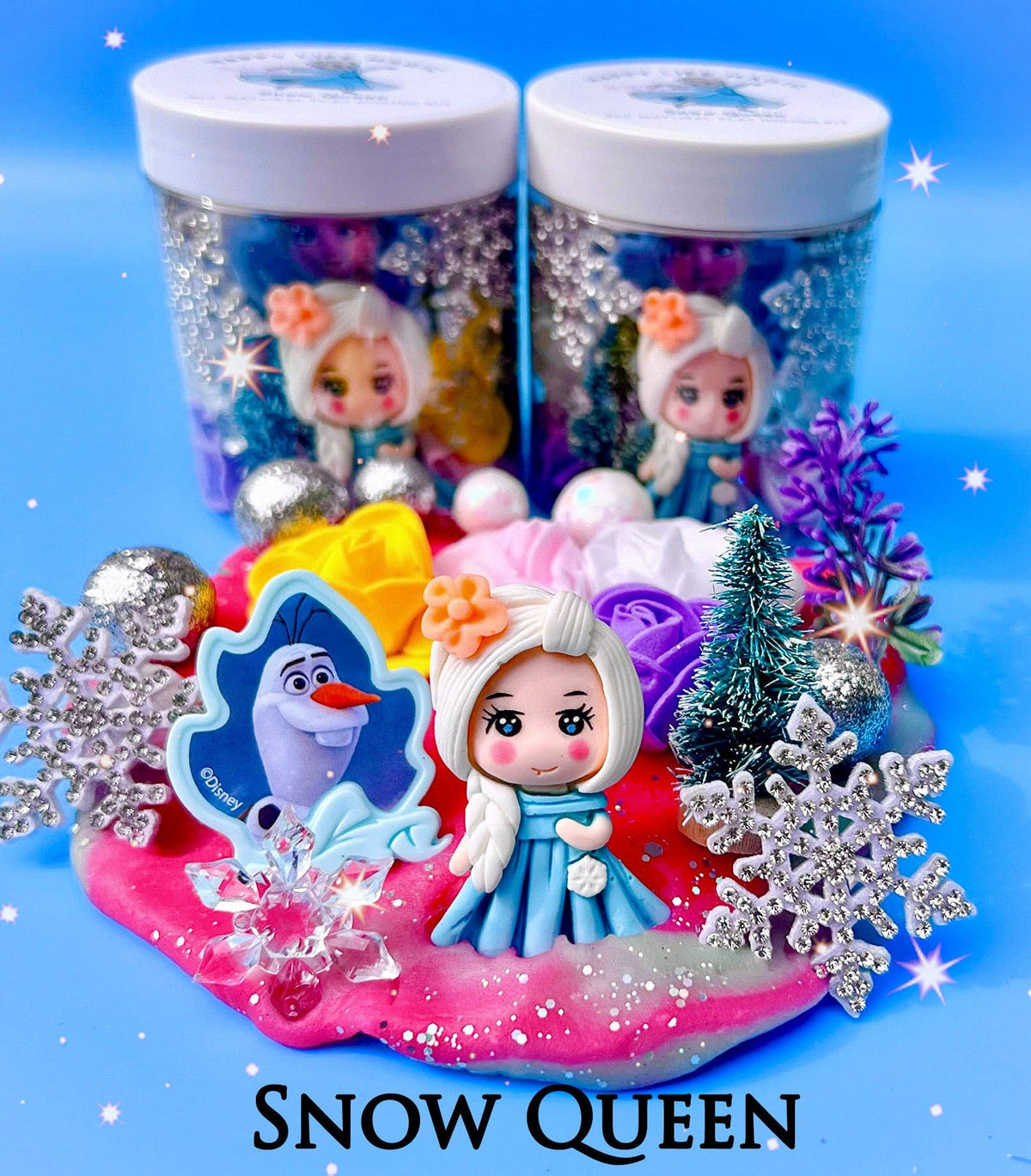 Christmas Dough Jars