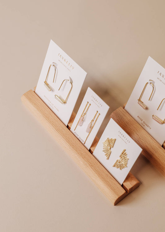 Wooden Display Strip