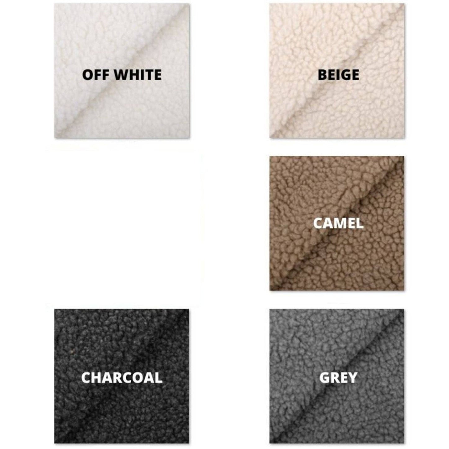 Star Pillow - 5 Sherpa Color Choices