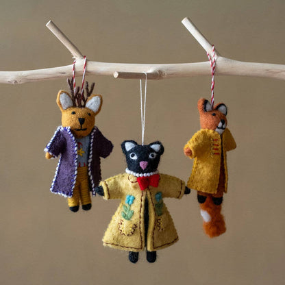Ornaments Natural Wool Handmade in Nepal