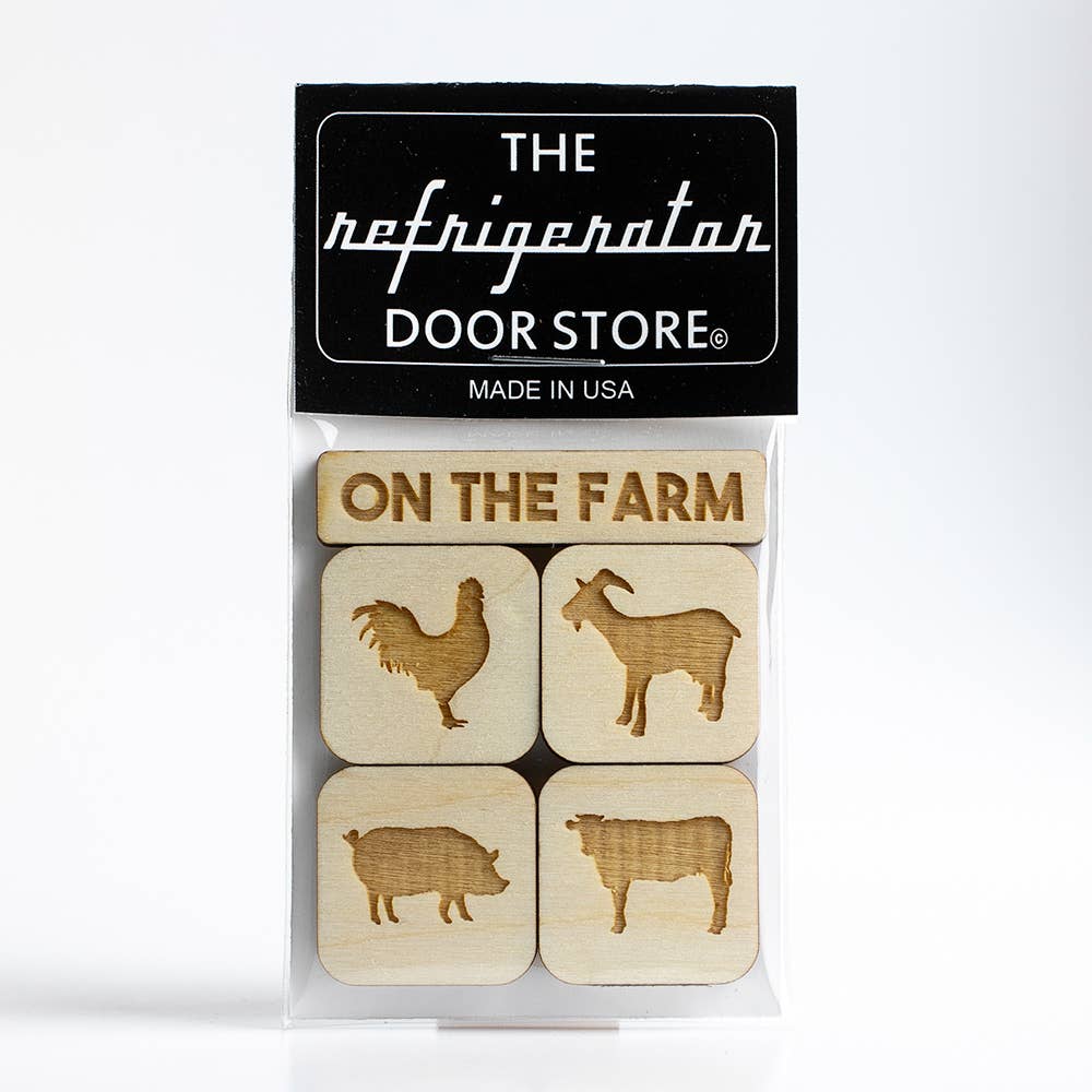 On The Farm Magnet Set
