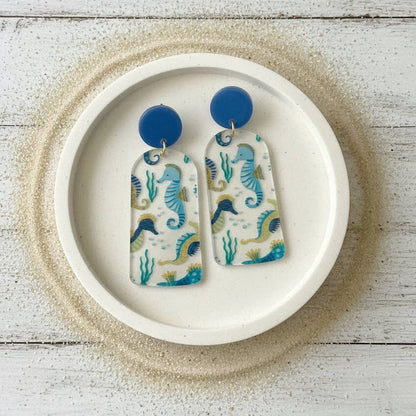 Under the Sea Harbor Drop Earrings