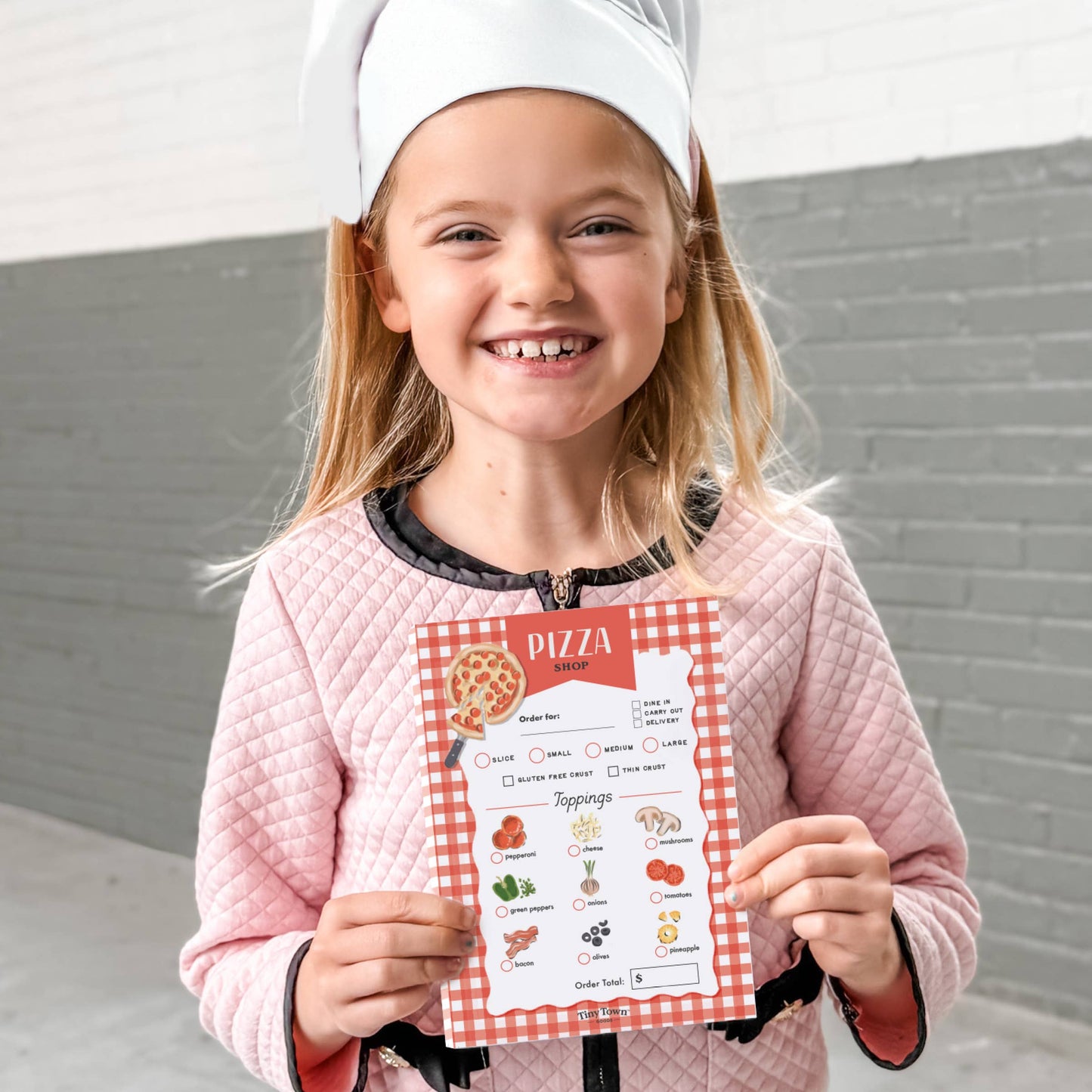 Inklings Tiny Town™ Play Notepad - Pizza Shop