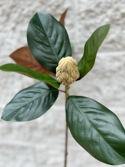 30"- Lifelike Real Touch Artificial Magnolia with Buds