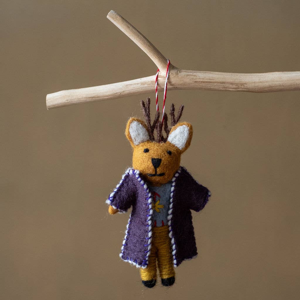 Ornaments Natural Wool Handmade in Nepal