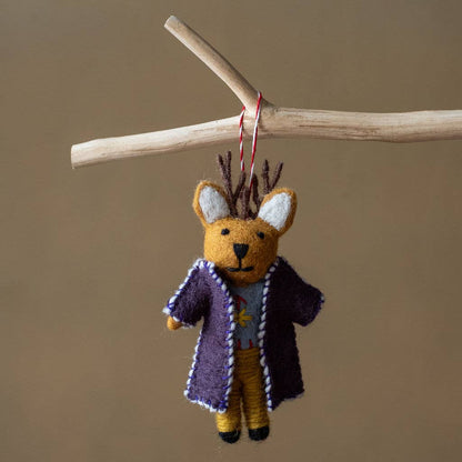 Ornaments Natural Wool Handmade in Nepal