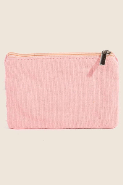 Best Nurse Sequin And Seed Beaded Coin Purse
