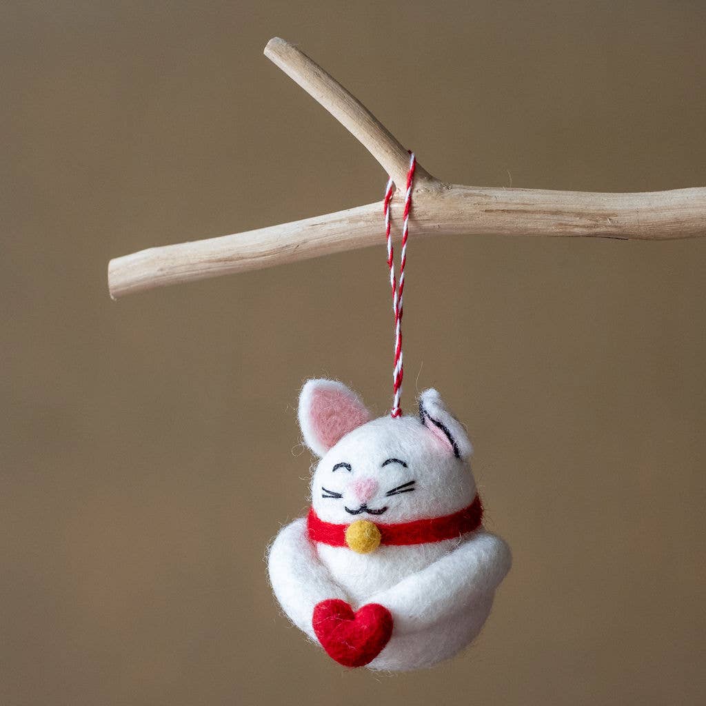 Ornaments Natural Wool Handmade in Nepal