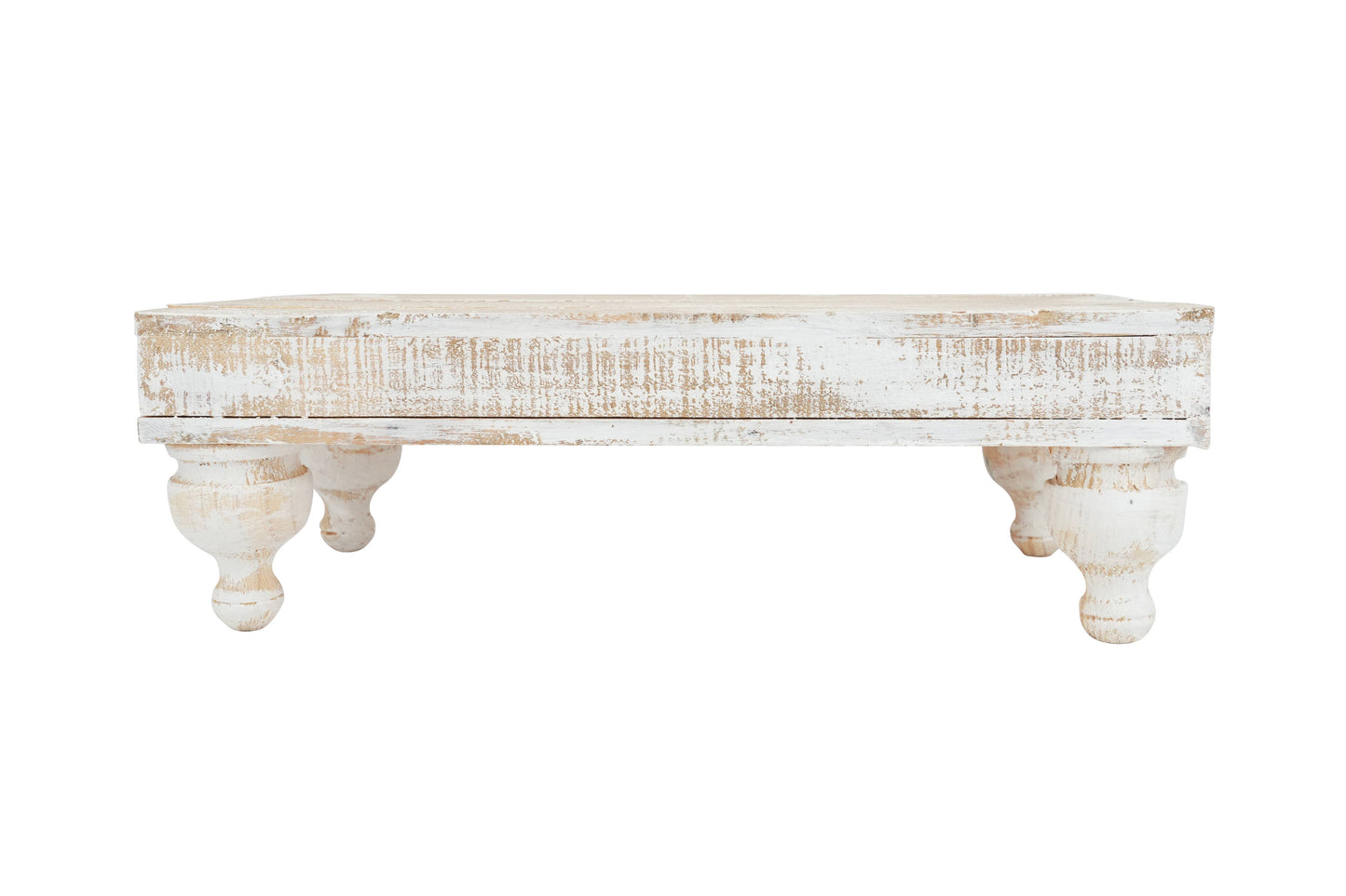 Clemson-20x12 inch-Cake Table-Display-Reclaimed Wood-White