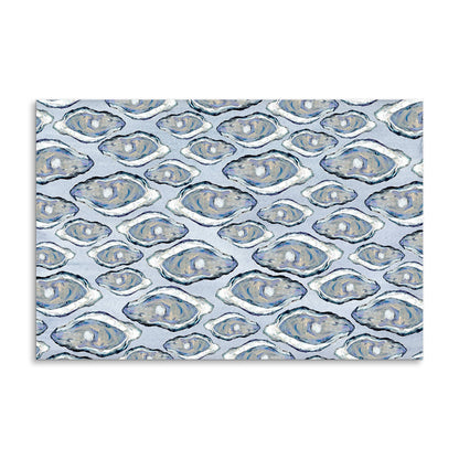 Blue Oysters Paper Placemats