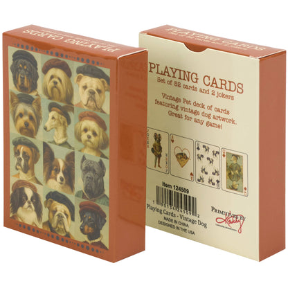 Vintage Dog Playing Cards