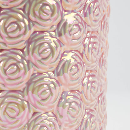 Pink Roses Vase