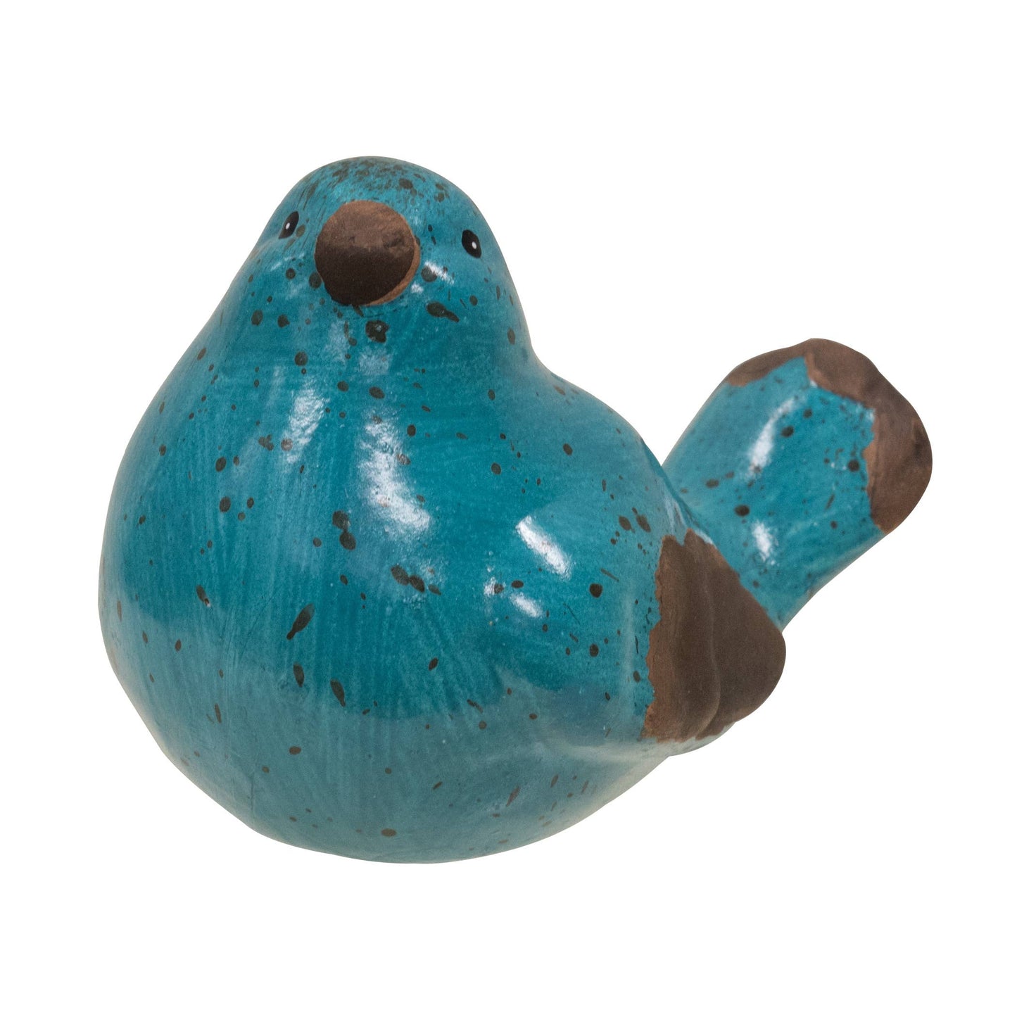 Resin Blue Bird, 4 Assorted