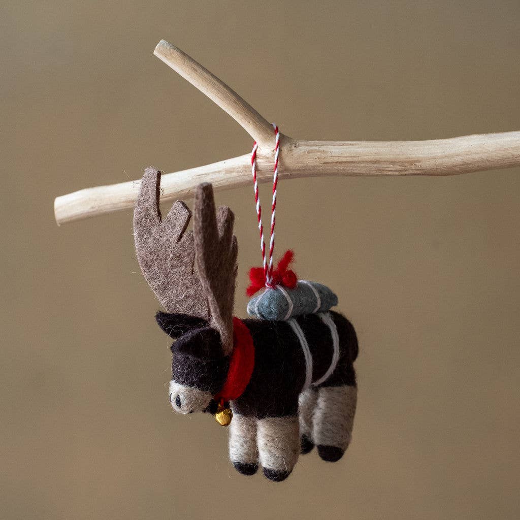 Ornaments Natural Wool Handmade in Nepal