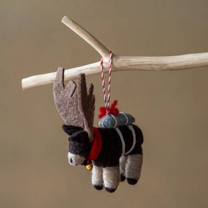 Ornaments Natural Wool Handmade in Nepal