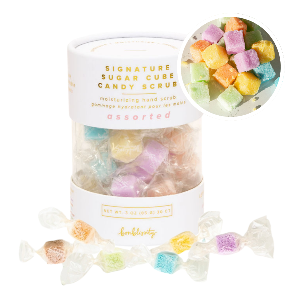 Sugar Cubes Candy Scrub – Assorted (30 pc) | Self-care Gift